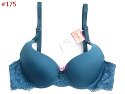 ÁO LÓT LOVELY TRƠN DÂY REN XANH COBAN - 175